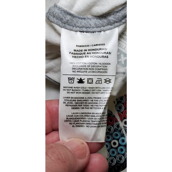 Jordan Retro Men’s Sz XXL Nike White Spell Out Graphic T Shirt C31-50 - Picture 7 of 10